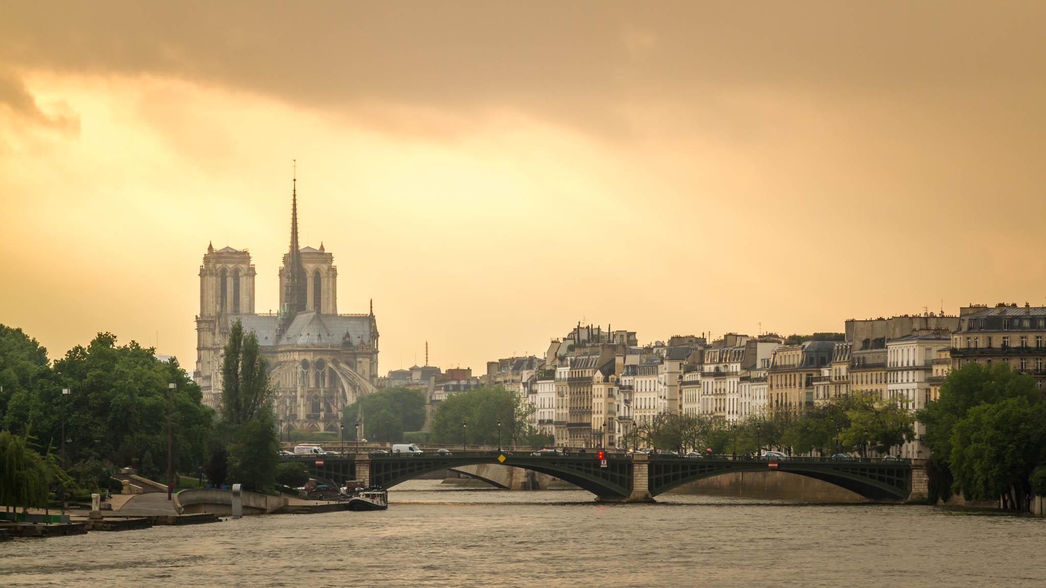 The Storm Approaches – Notre Dame, Paris