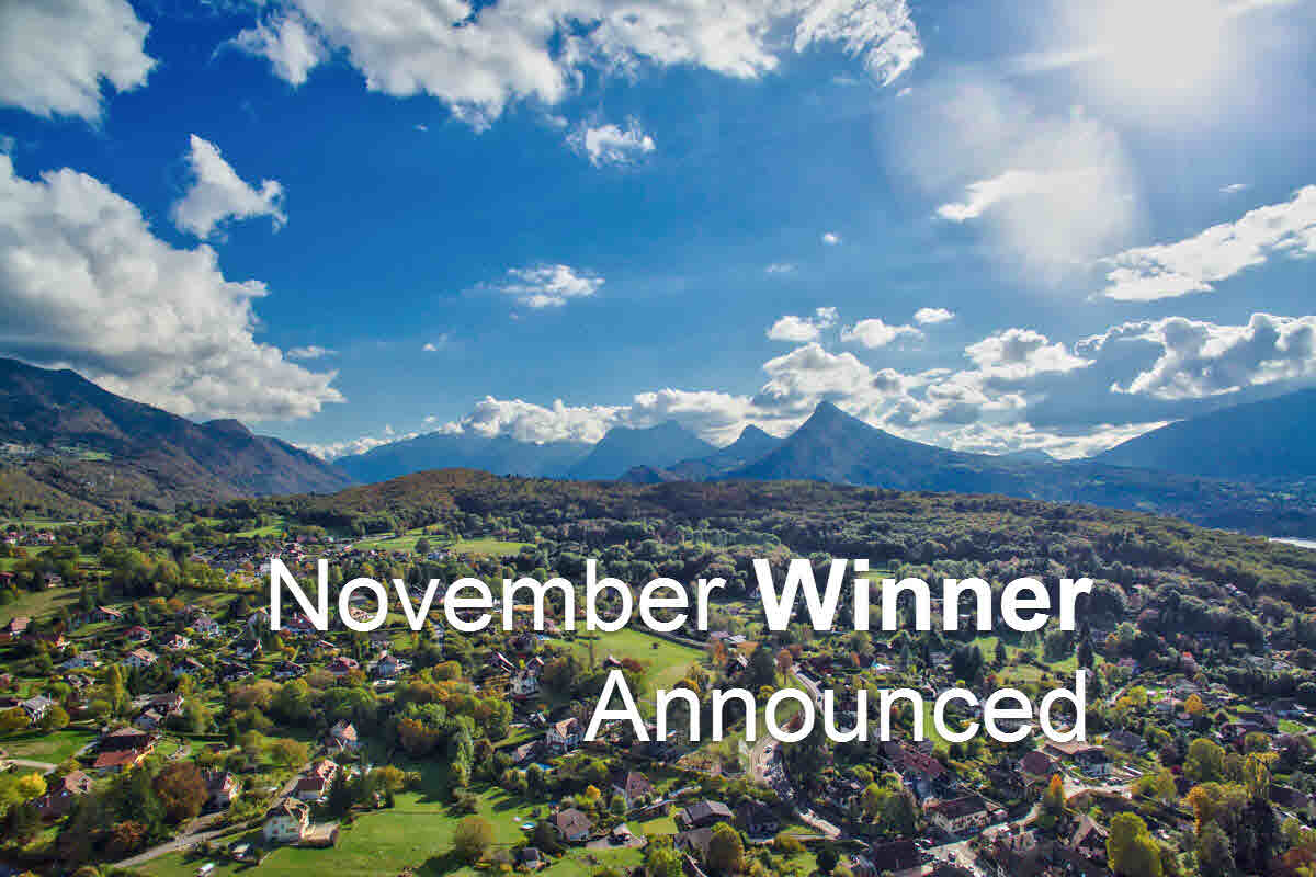 November Winner Announced