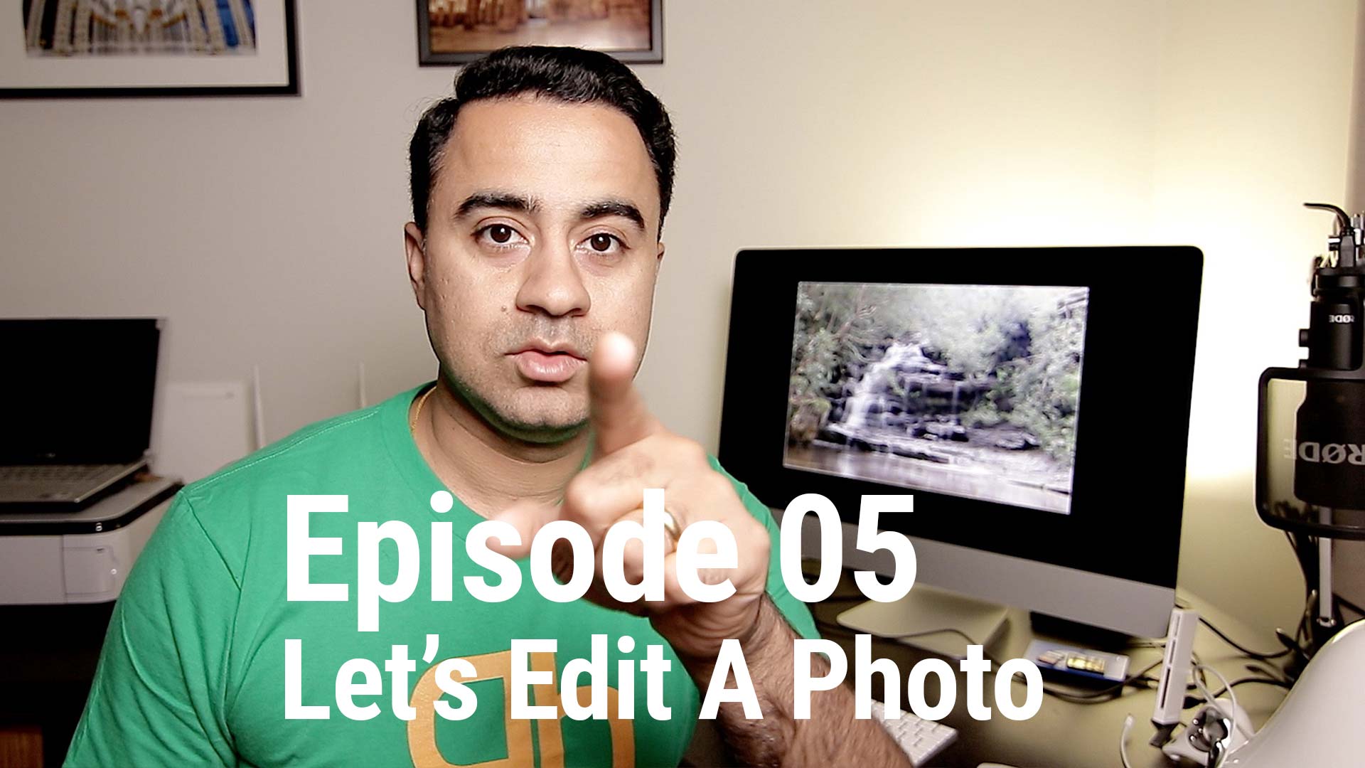 Let’s Edit a Photo – How to Edit B&W Image in Lightroom – LEAP 05