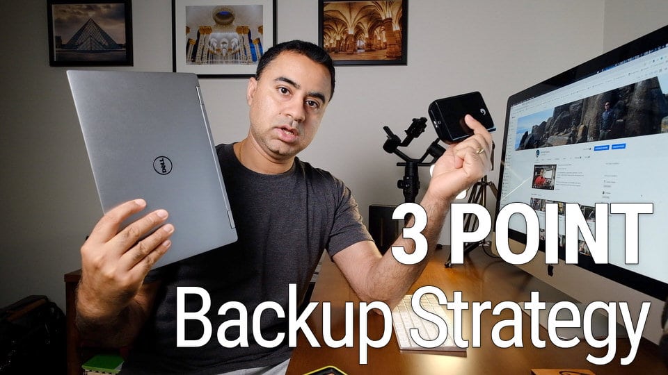 3 Point Backup Strategy for Travel